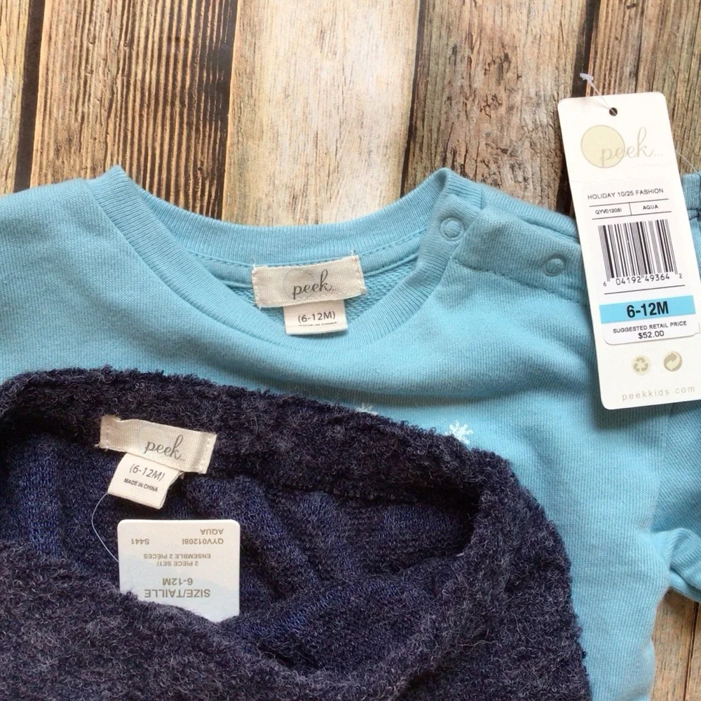 NWT Peek So Much Love Penguin Outfit